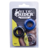 Rude Rider Lot de 3 mini cockrings Donut
